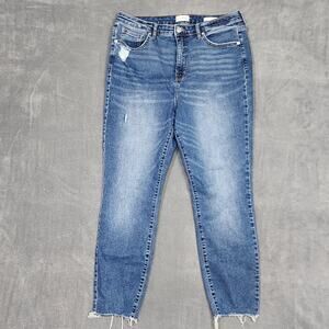 Wonderly Blue Ankle & Cropped Jeans